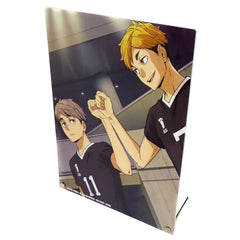 Haikyu!! Atsumu Miya Osamu Miya Ichiban Kuji 10th Anniversary! Acrylic Board Prize C Acrylic Stands [USED]