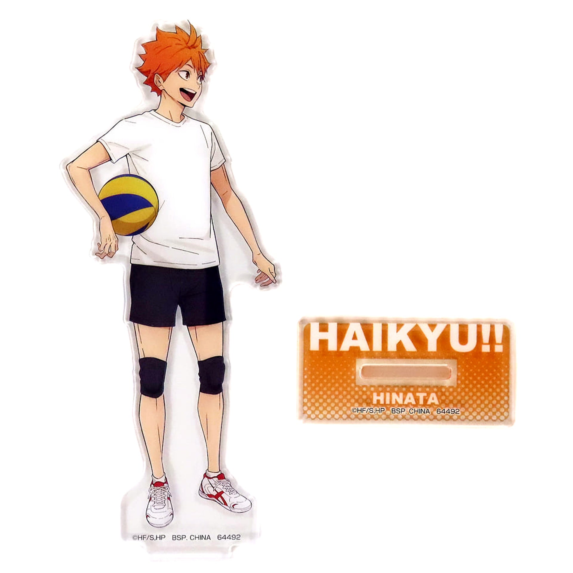 Haikyu!! Shoyo Hinata Ichiban Kuji 10th Anniversary! Acrylic Stand Prize E Acrylic Stands [USED]