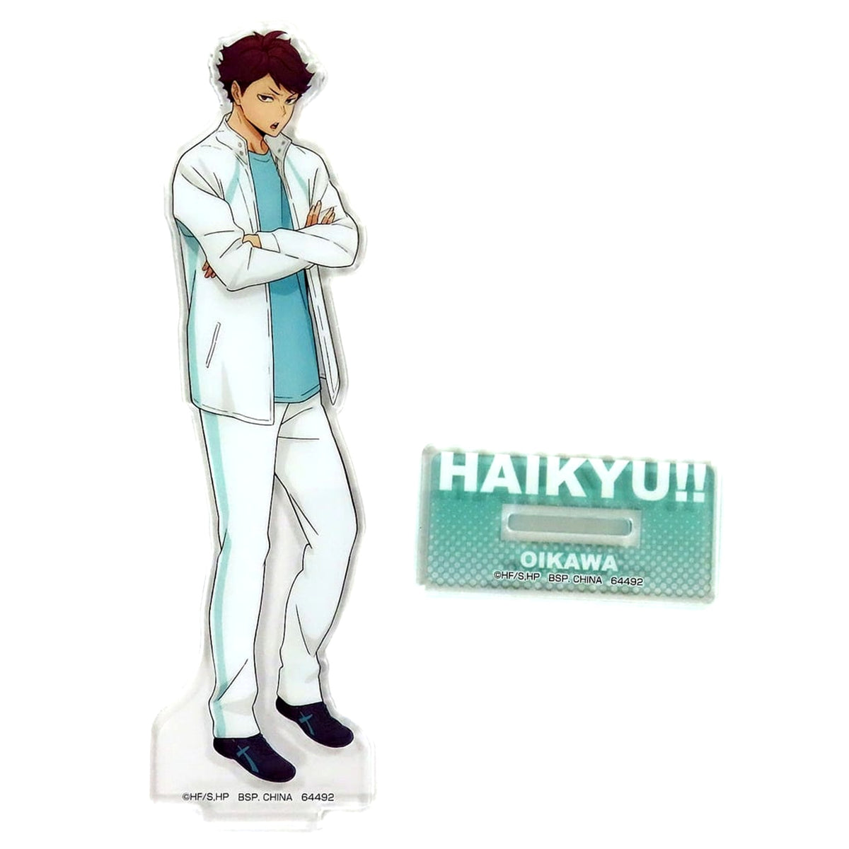 Haikyu!! Toru Oikawa Ichiban Kuji 10th Anniversary! Acrylic Stand Prize E Acrylic Stands [USED]