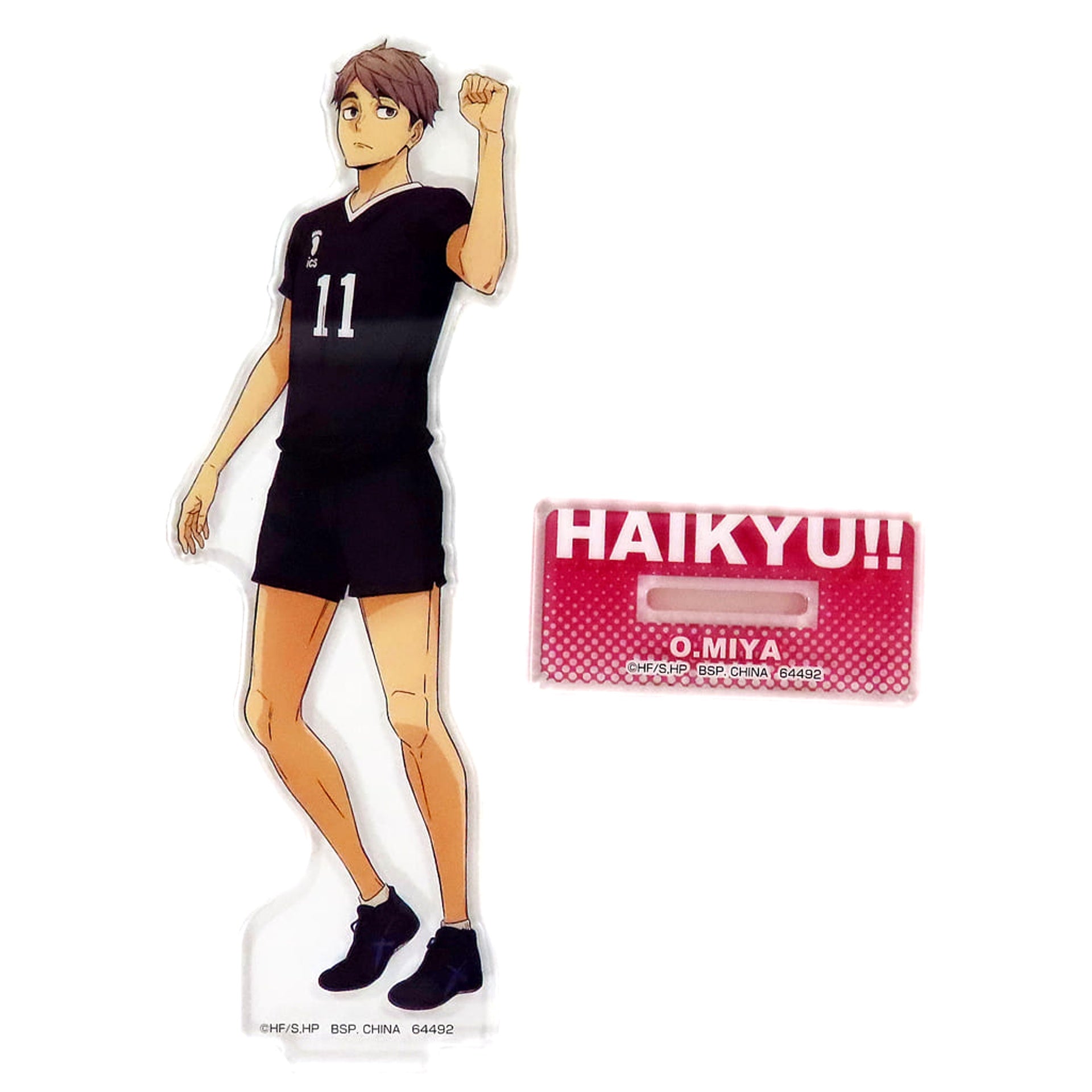 Haikyu!! Osamu Miya Ichiban Kuji 10th Anniversary! Acrylic Stand Prize E Acrylic Stands [USED]