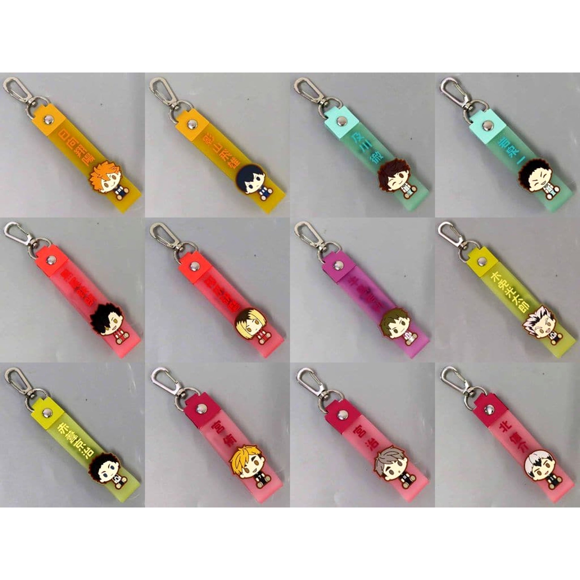 Haikyu!! Shoyo Hinata & Others All 12 Types Set Ichiban Kuji 10th Anniversary! Pokotto Charm Prize H Charm [USED]