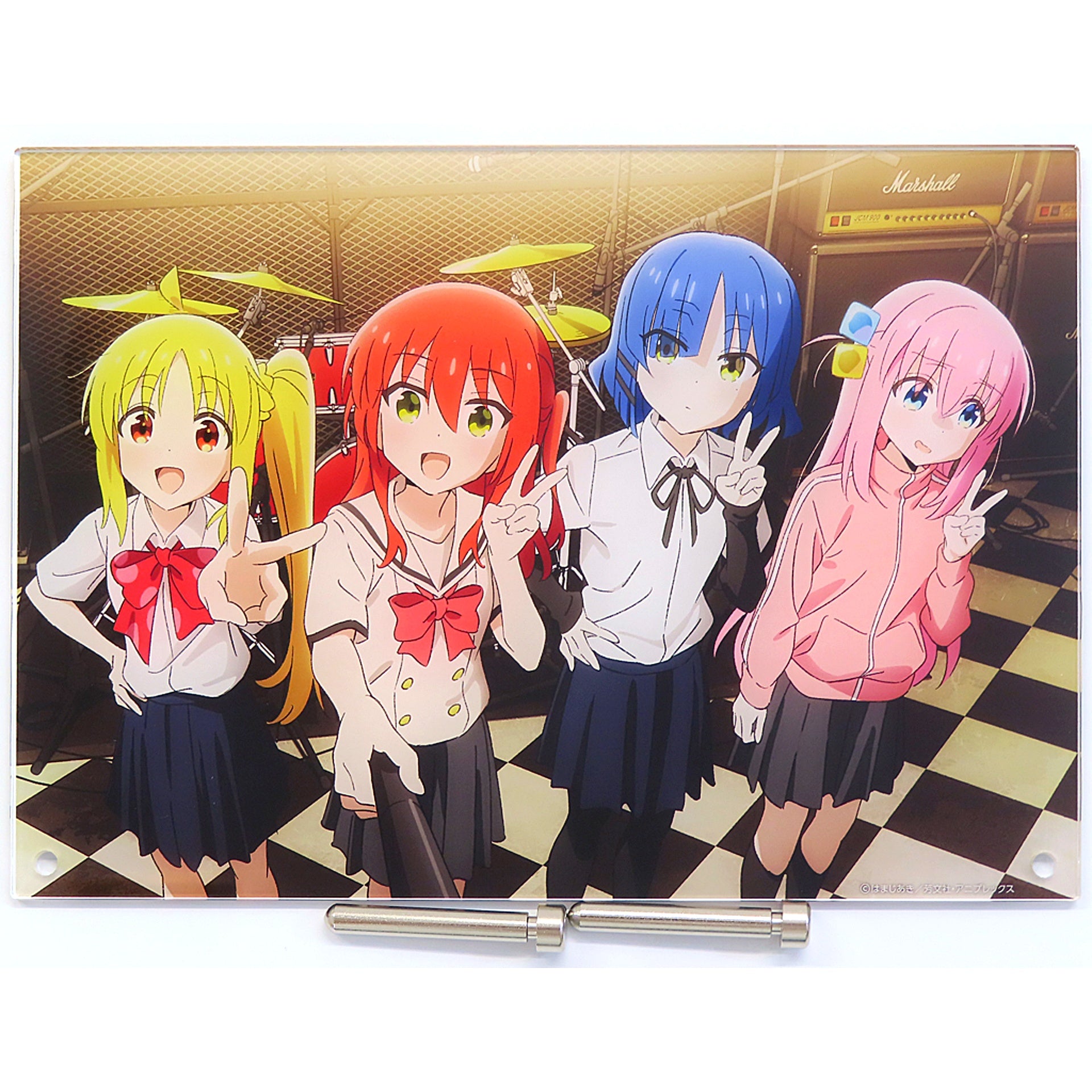 Kessoku Band A5 Acrylic Plate Bocchi the Rock! Exhibition [USED]