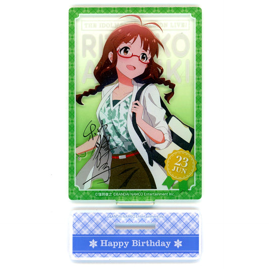 Ritsuko Akizuki THE IDOLM@STER Million Live! Birthday Acrylic Stand 2nd [USED]