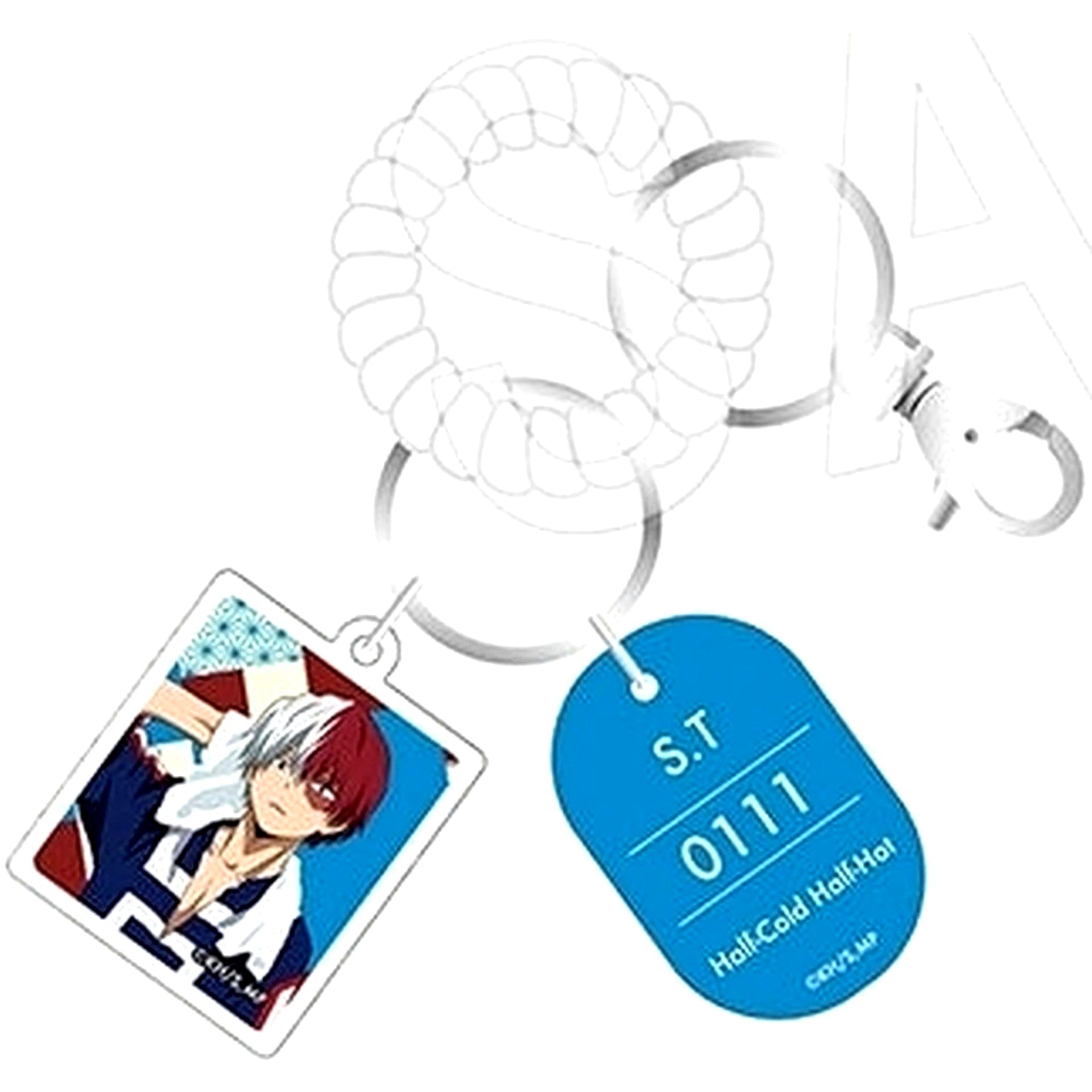 Shoto Todoroki My Hero Academia Gokurakuyu RAKU SPA Locker Key Style Keychain Bath Ver. [USED]