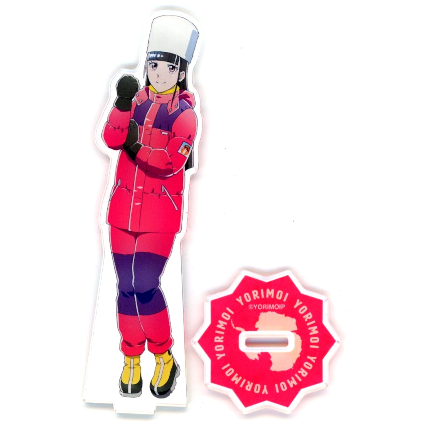 Shirase Kobuchizawa 2023 Illustration Acrylic Stand A Place Further Than the Universe x Japan Polar Research Association [USED]