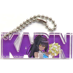 Blue Archive Karin Kakudate Trading Newly Drawn Acrylic Block Keychain 3.5th Anniversary Pop-Up Store Exclusive Keychains [USED]