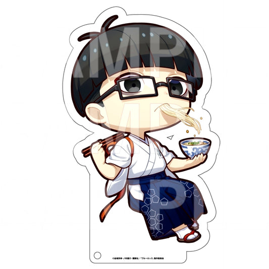 Jinpachi Ego Big Acrylic Stand Blue Lock x Nikuju Gyoza no Dandadan [USED]