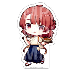 Blue Lock Anri Teieri Big Acrylic Stand Nikujiru Gyoza Dandadan Collaboration [USED]