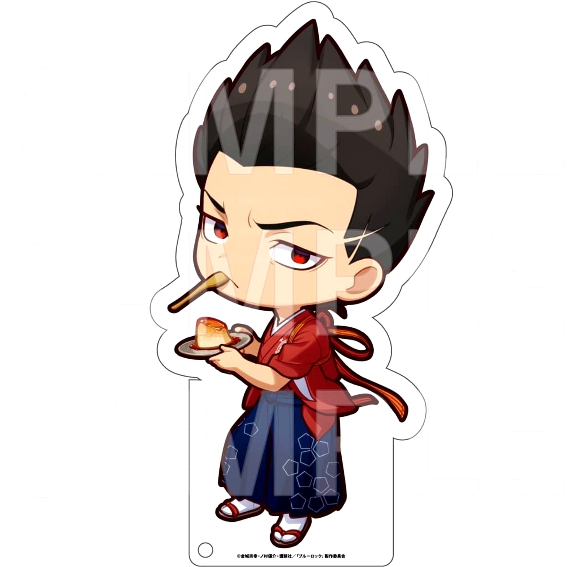 Blue Lock Shoei Baro BIG Acrylic Stand Nikuju Gyoza no Dandadan Collaboration [USED]