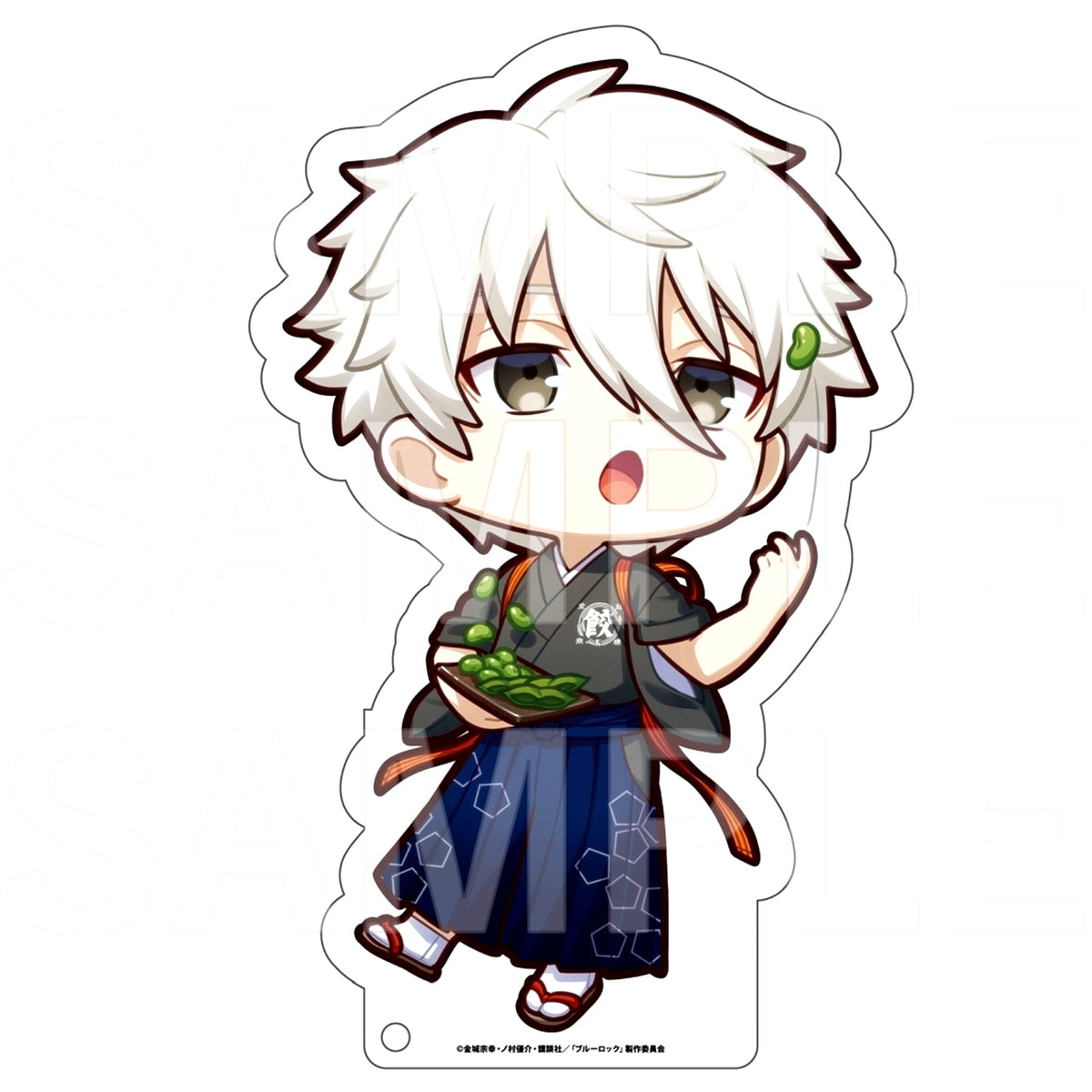 Seishiro Nagi Big Acrylic Stand Blue Lock x Nikuju Gyoza no Dandadan [USED]