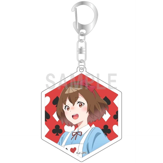Jellyfish Can't Swim in the Night Mahiru Kozuki Acrylic Keychain Alice Motif Ver. Keychains [USED]