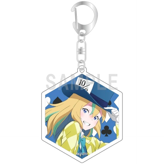 Jellyfish Can't Swim in the Night Kano Yamanouchi Acrylic Keychain Alice Motif Ver. Keychains [USED]