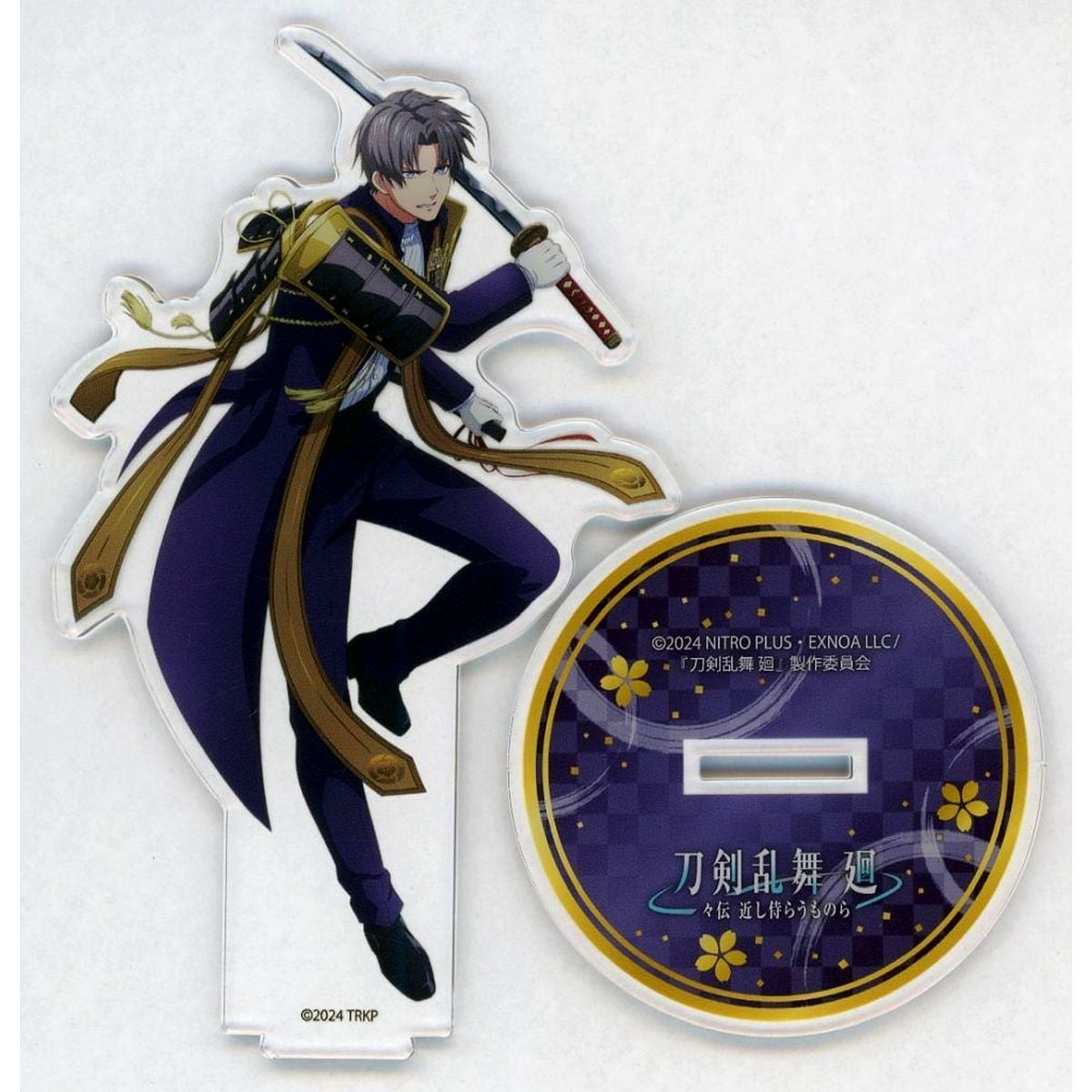 Heshikiri Hasebe Touken Ranbu Kai Douden Key Visual Acrylic Stand Chikashi Haberau Monora Theater Limited [USED]