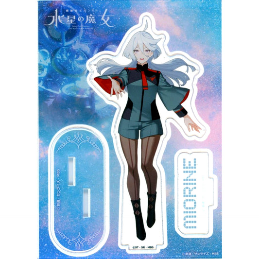 Miorine Rembran Mobile Suit Gundam: The Witch from Mercury Acrylic Stand (Uniform Ver.) TSUTAYA POP UP SHOP [USED]