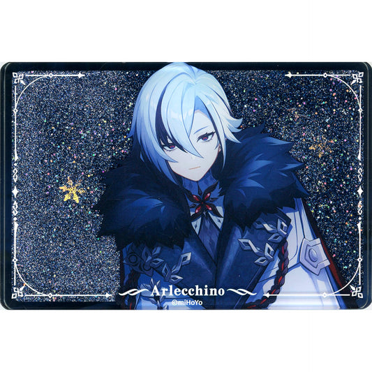Arlecchino Genshin Impact Winter Nights Lazzo Series Acrylic Sandflow Stand [USED]