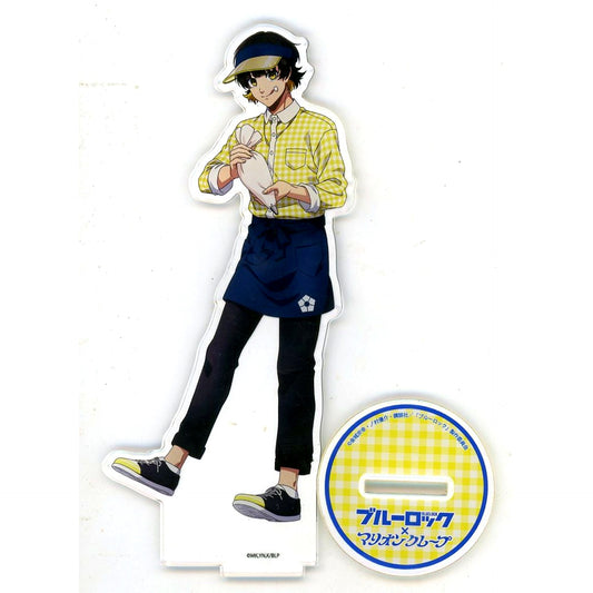 Meguru Bachira Acrylic Stand Blue Lock x Marion Crepes [USED]