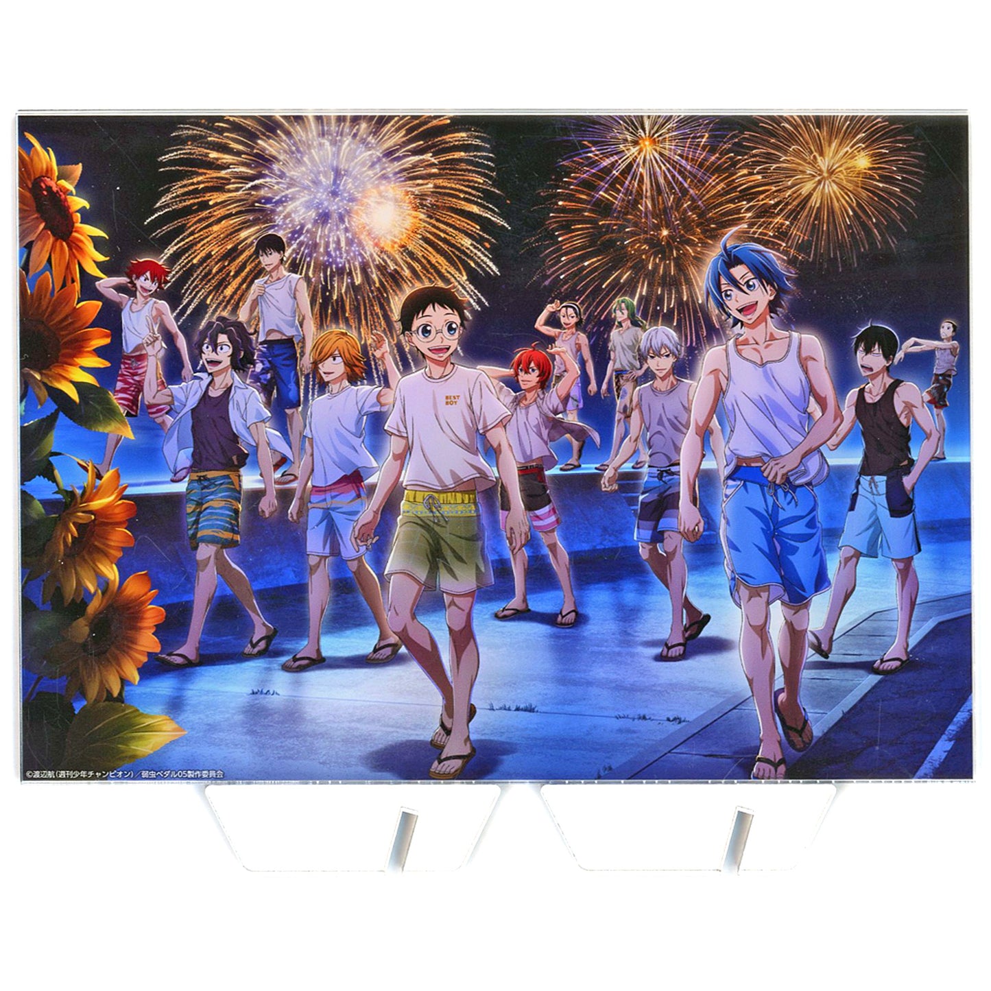 Group B Prize Acrylic Panel Fireworks Ver. Yowamushi Pedal Limit Break Pop Up Store Summer Days Speed Lottery [USED]