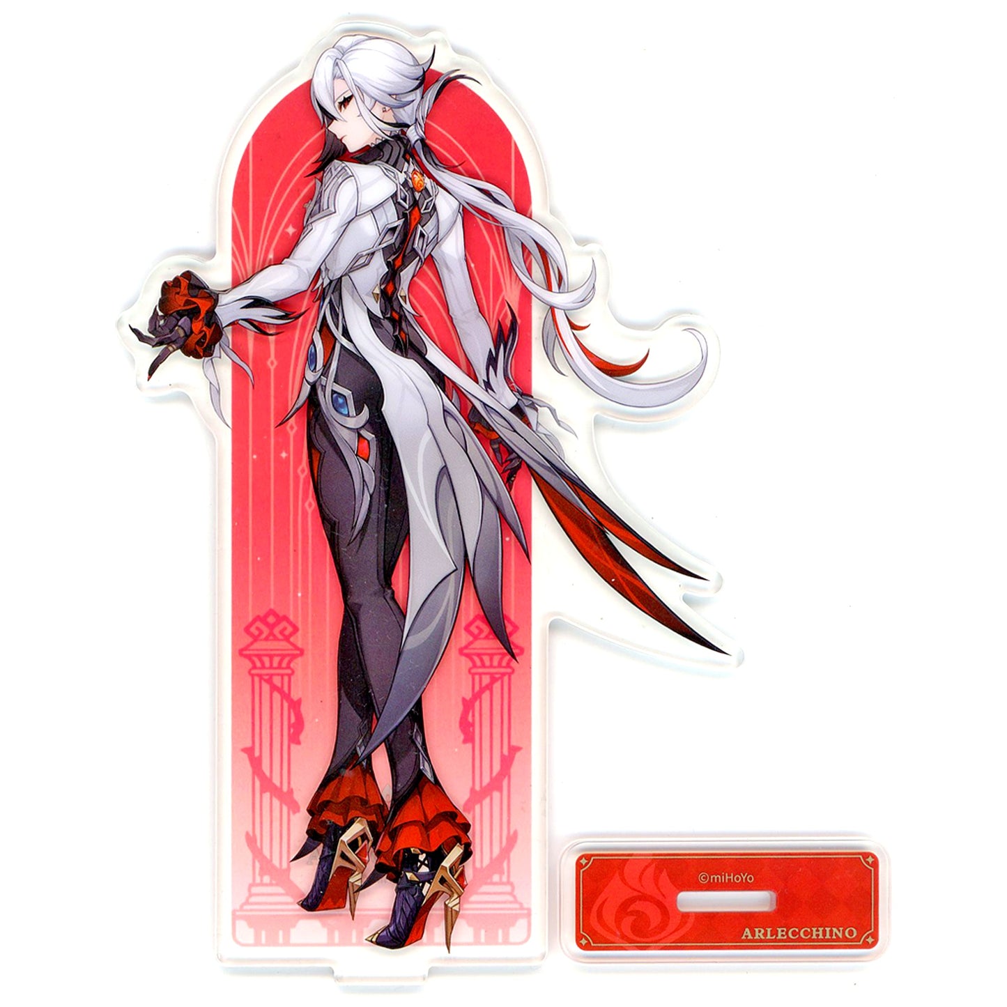 Arlecchino Fatui Series Character Acrylic Stand Genshin Impact [USED]