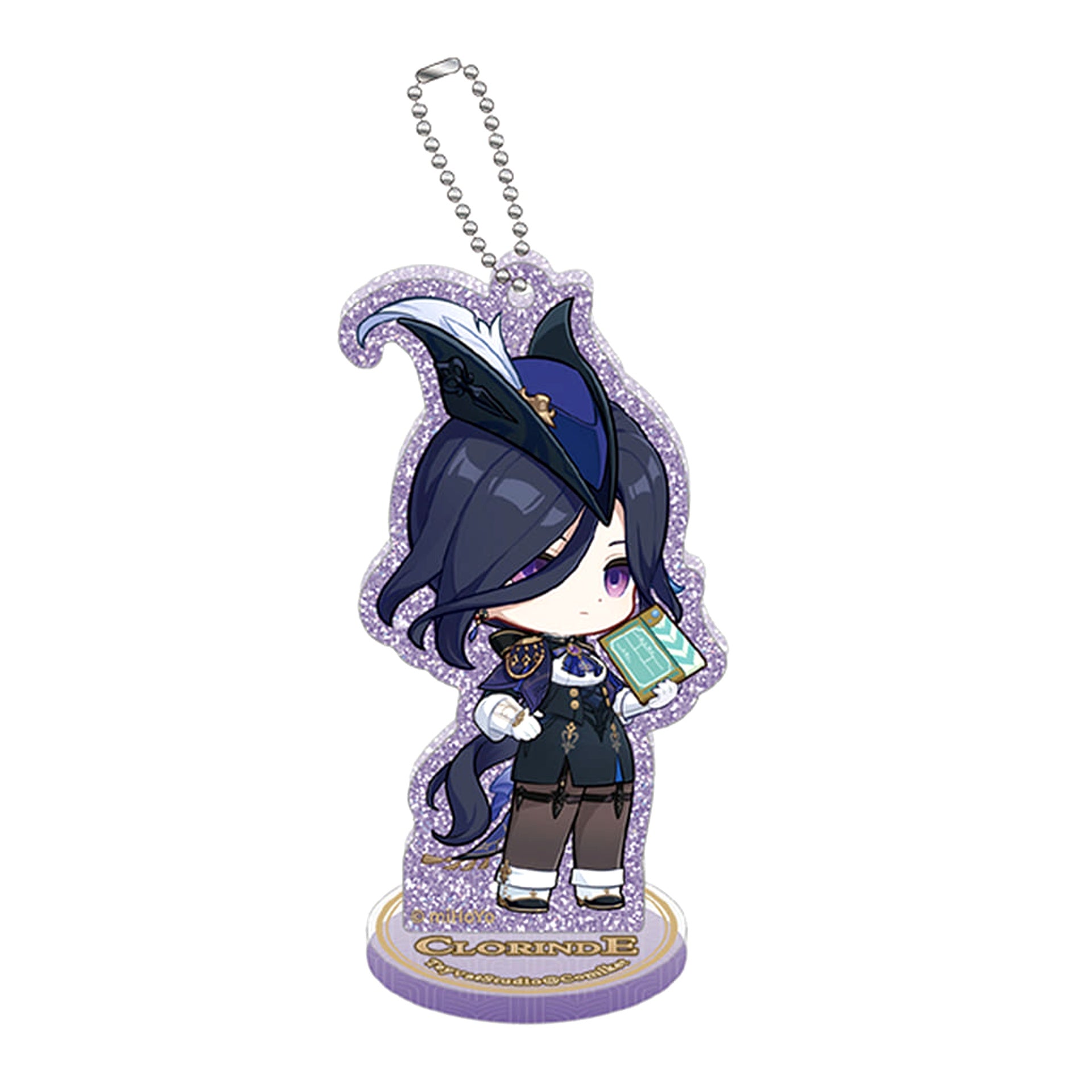 Genshin Clorinde Teyvat Film Series Acrylic Keychain Keychains [USED]