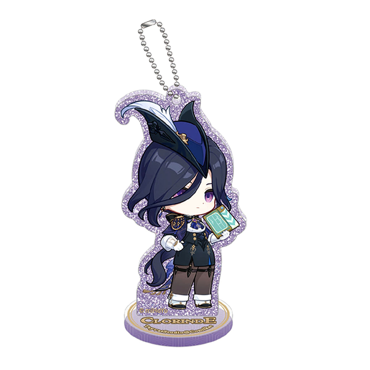 Genshin Clorinde Teyvat Film Series Acrylic Keychain Keychains [USED]
