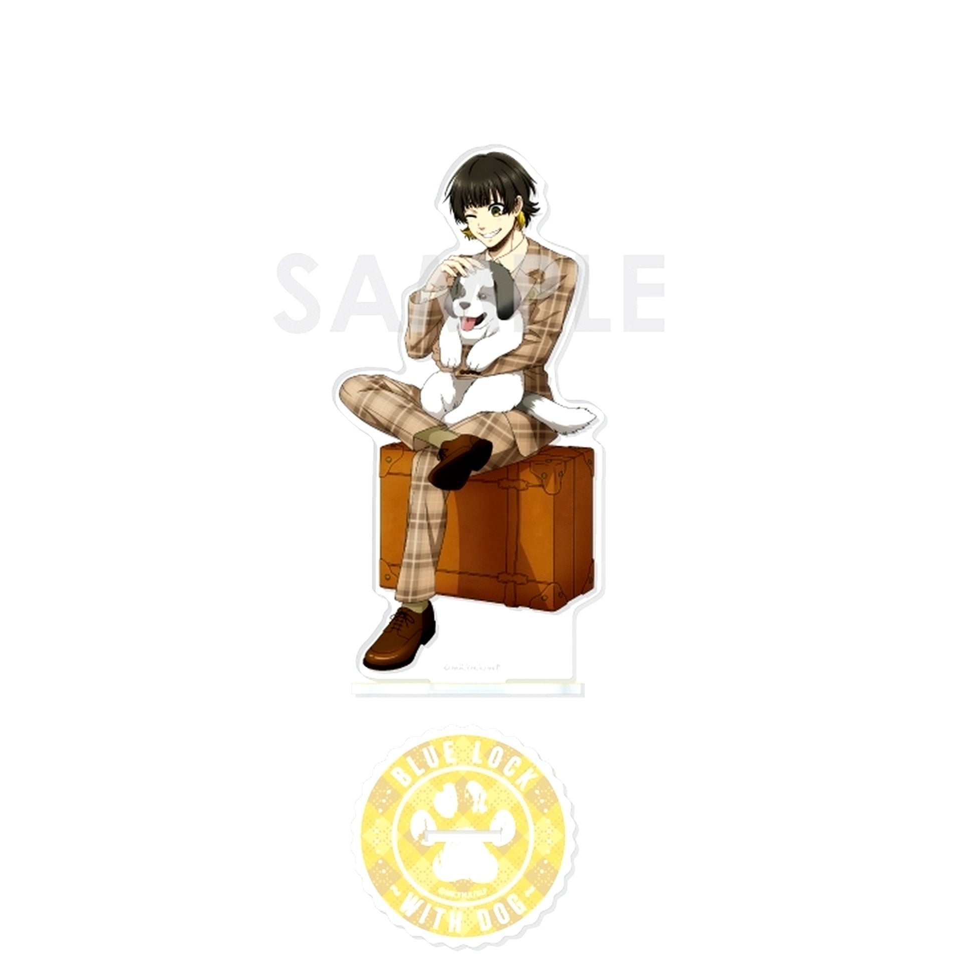 Meguru Bachira 2. Blue Lock Acrylic Stand With Dog Blue Lock [USED]