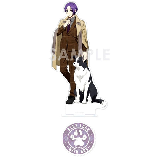 Reo Mikage No. 4 Blue Lock Acrylic Stand With Dog [USED]