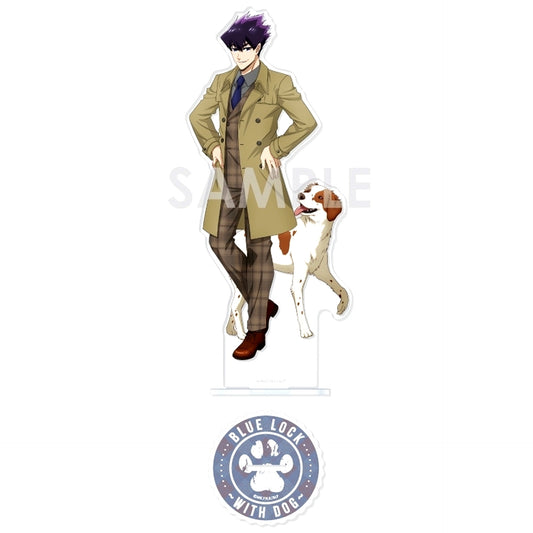 Tabito Karasu 6. Blue Lock Acrylic Stand With Dog Blue Lock [USED]