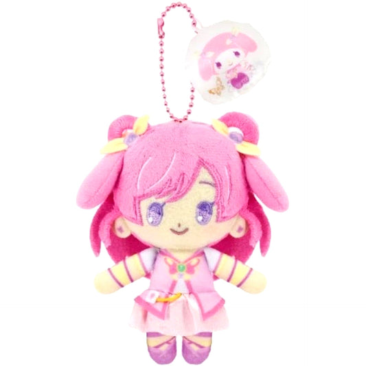 Cure Dream x My Melody Yes! Precure 5 GoGo! x Sanrio Characters Purinui Mascot Plush [USED]