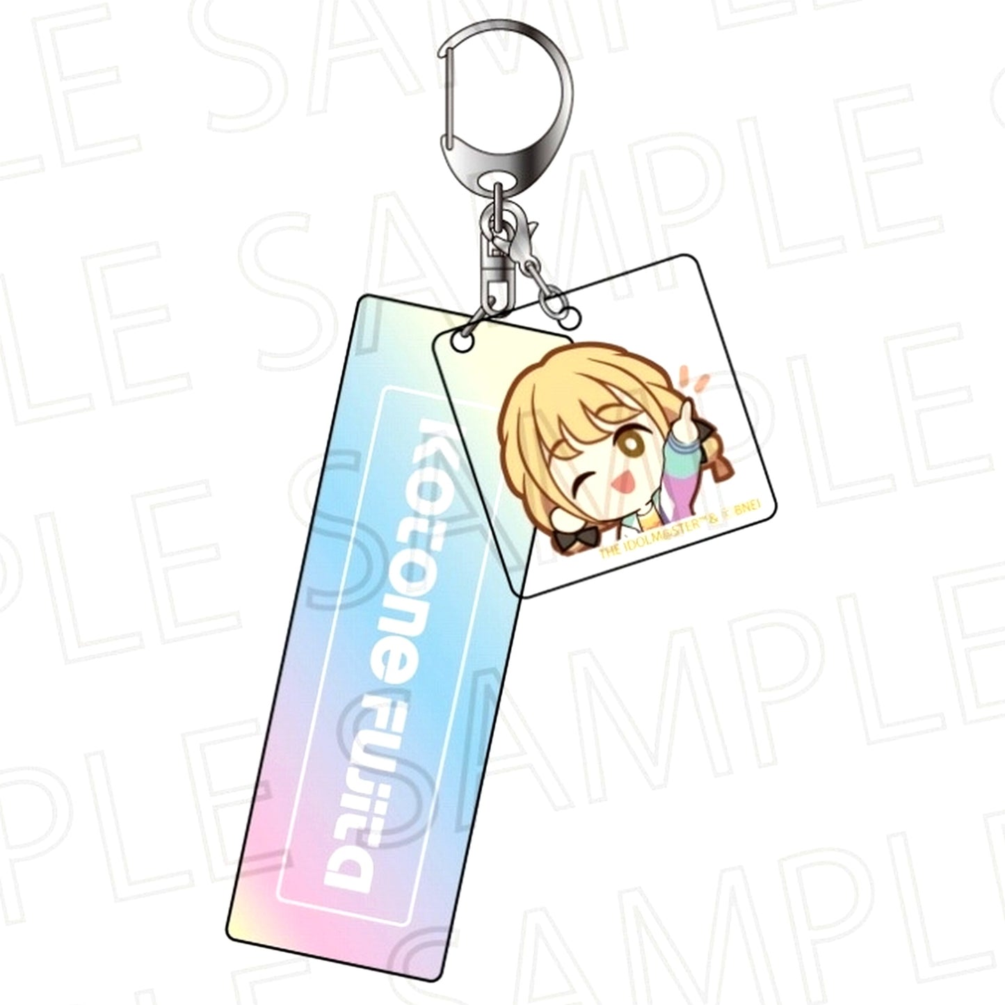 Kotone Fujita Gakuen Idolmaster Two Linked Acrylic Keychain [USED]