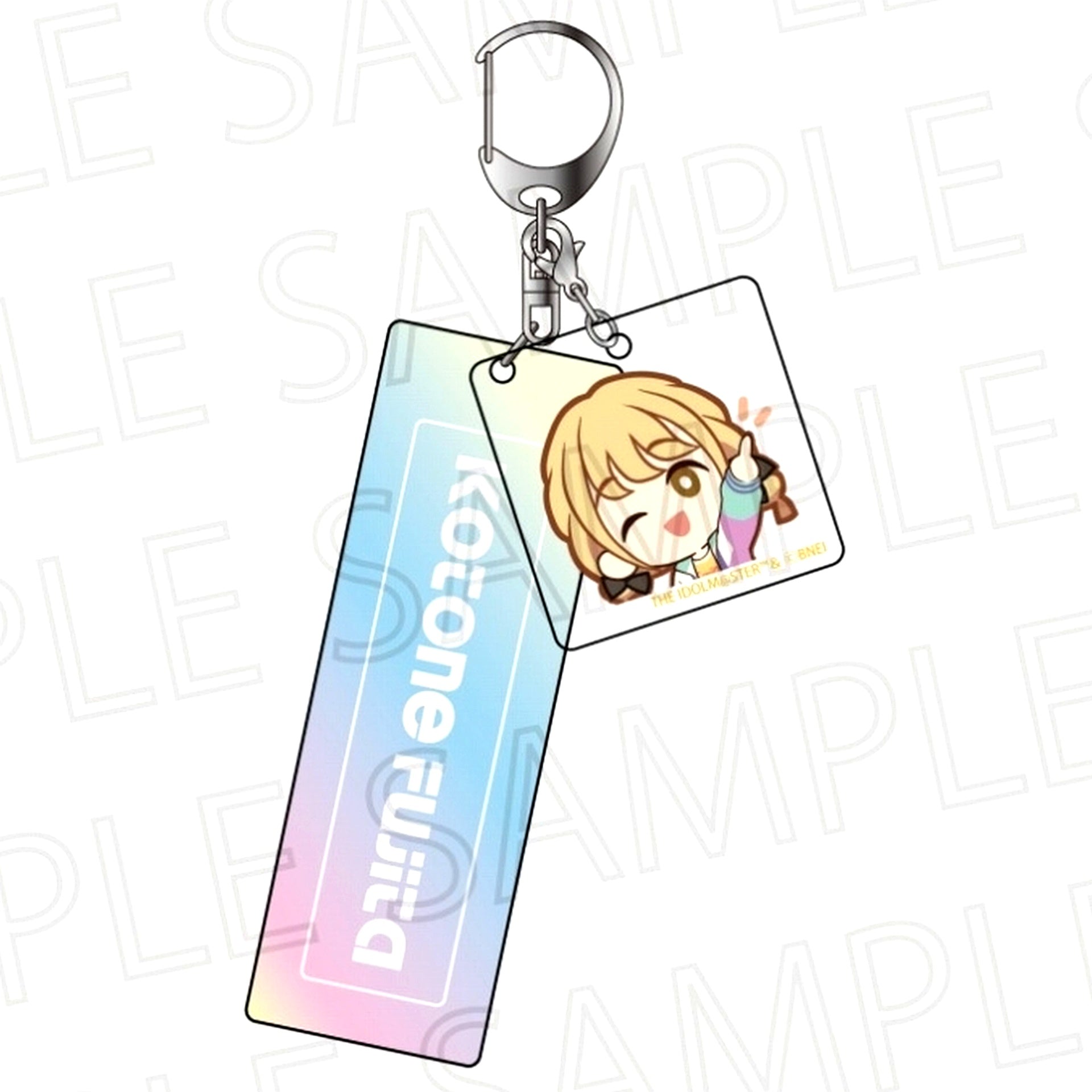 Kotone Fujita Gakuen Idolmaster Two Linked Acrylic Keychain [USED]