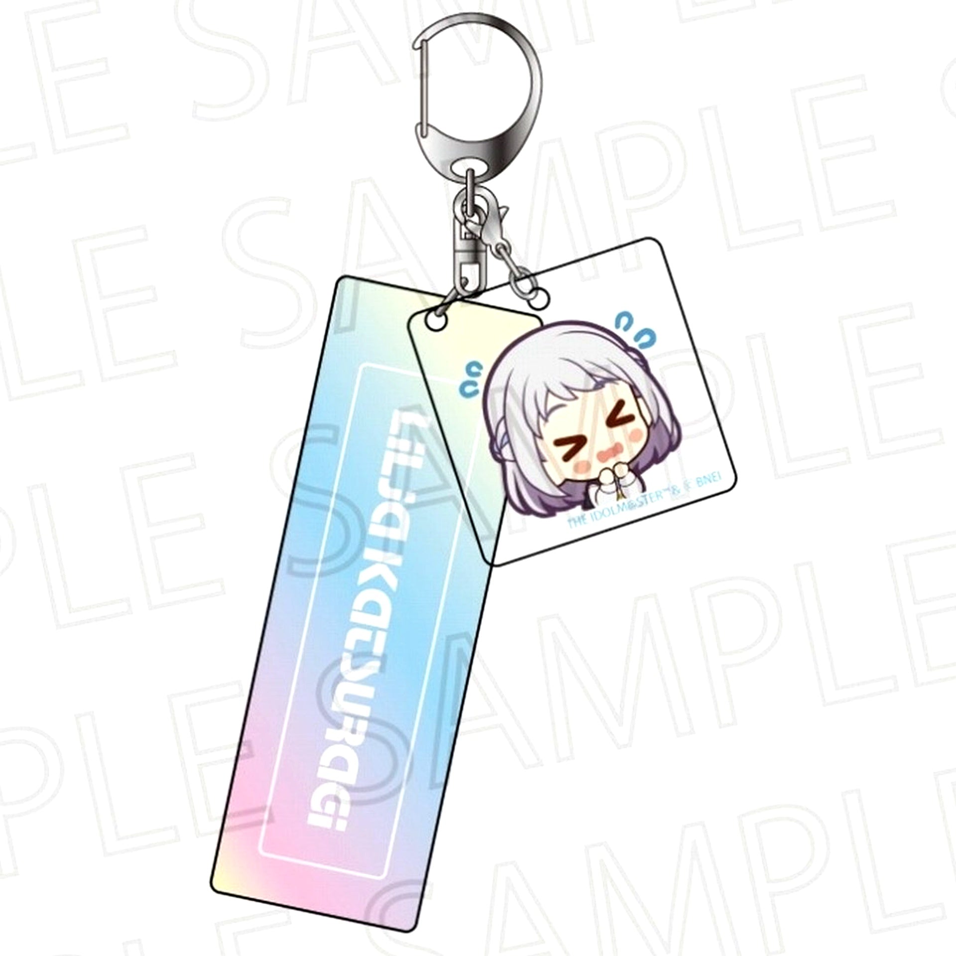 Lilja Katsuragi Gakuen Idolmaster Double Acrylic Keychain [USED]