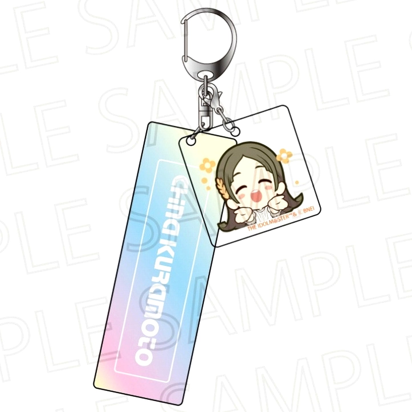 China Kuramoto Gakuen Idolmaster Double Acrylic Keychain [USED]