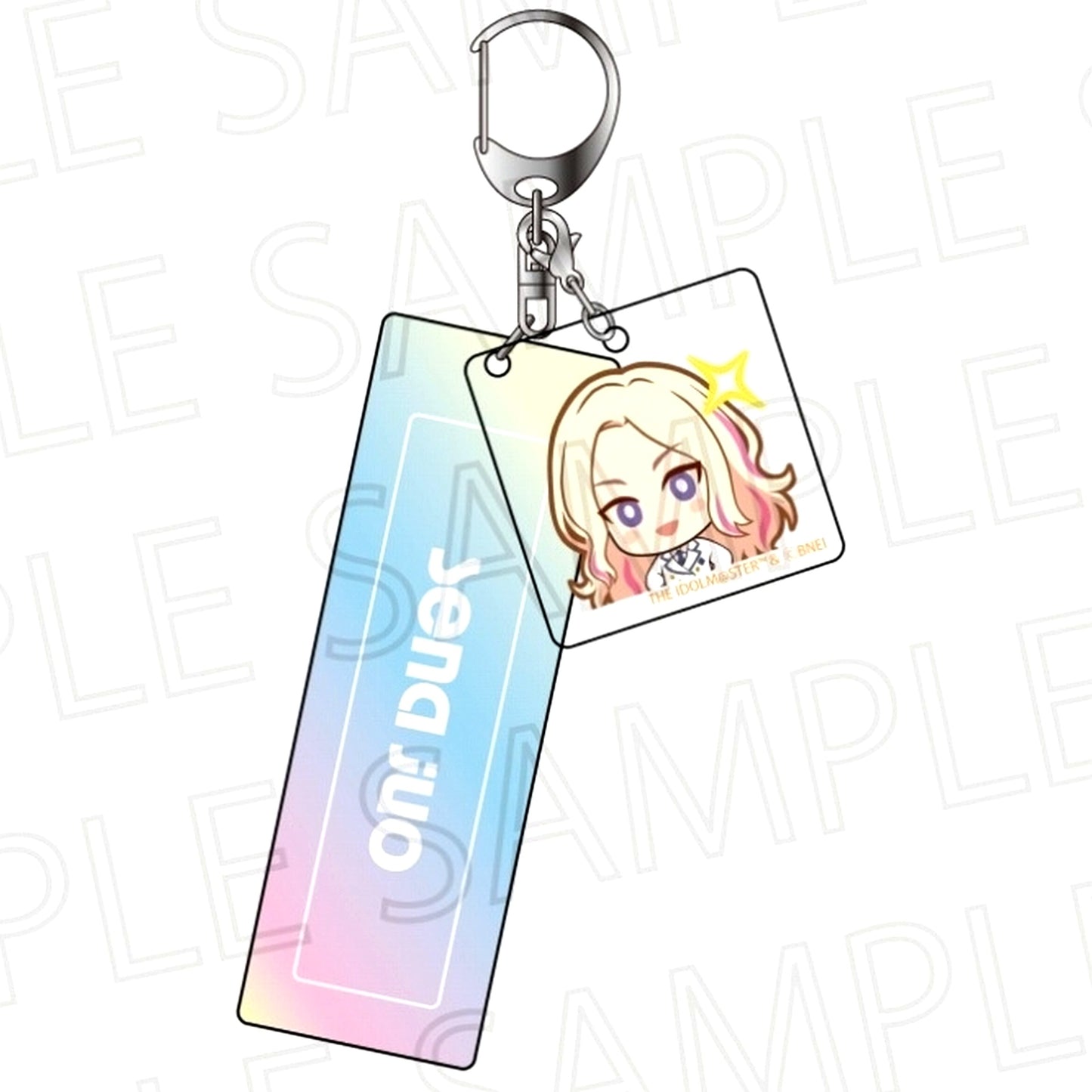 Sena Juo Gakuen Idolmaster Double Acrylic Keychain [USED]