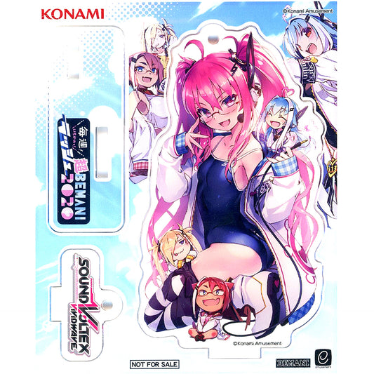 Grace SOUND VOLTEX VIVID WAVE Special Acrylic Figure Every Week! Ichika's Super BEMANI Rush 2020 Present Campaign Distributed Item [USED]