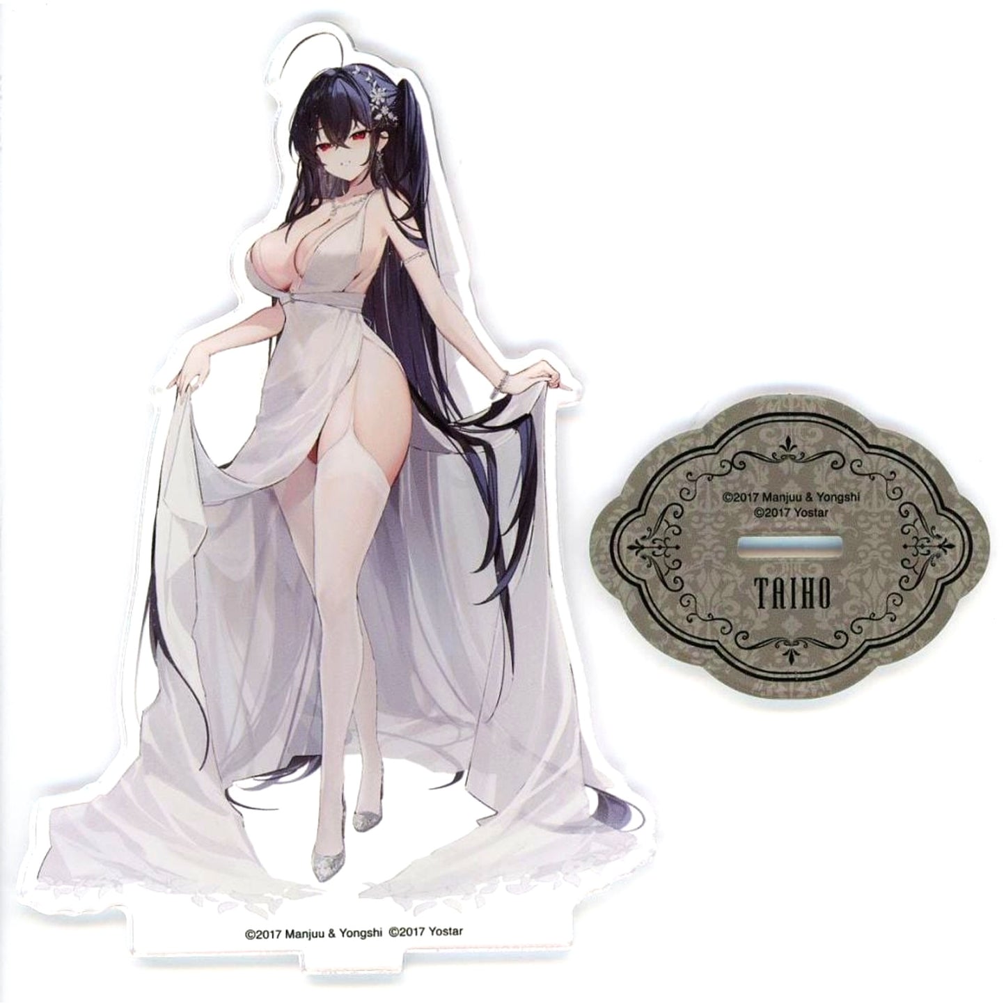 Taihou June Bride Azur Lane Acrylic Stand Yostar OFFICIAL SHOP JR Akihabara Station [USED]