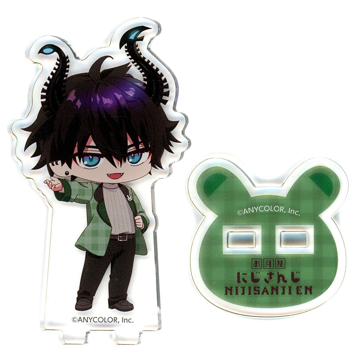 Ren Zotto Virtual YouTuber Nijisanji Trading Mini Acrylic Stand NIJISANJI EN Otsukimi x animate cafe [USED]