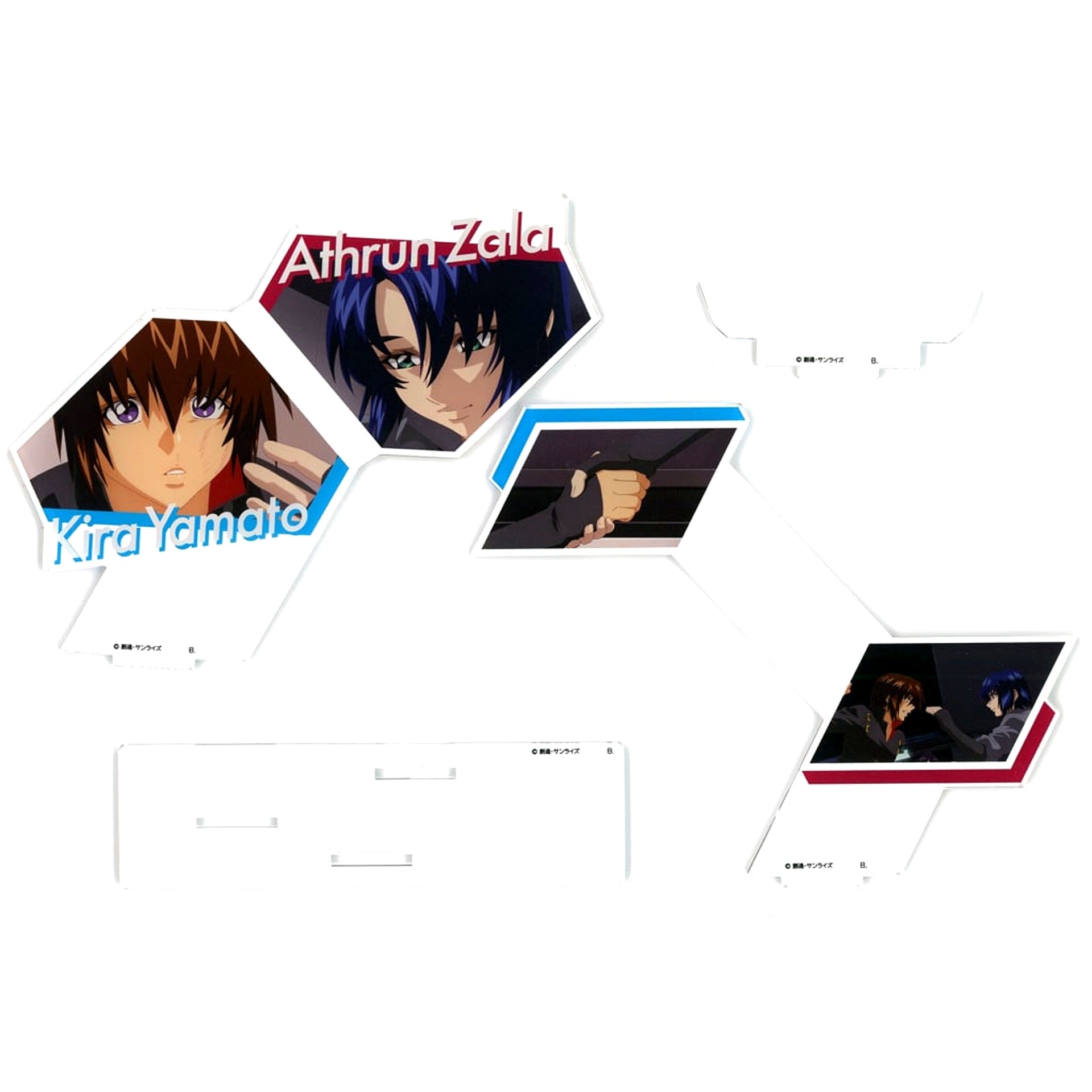 Kira Yamato & Athrun Zala Mobile Suit Gundam SEED FREEDOM Scene Acrylic Stand [USED]