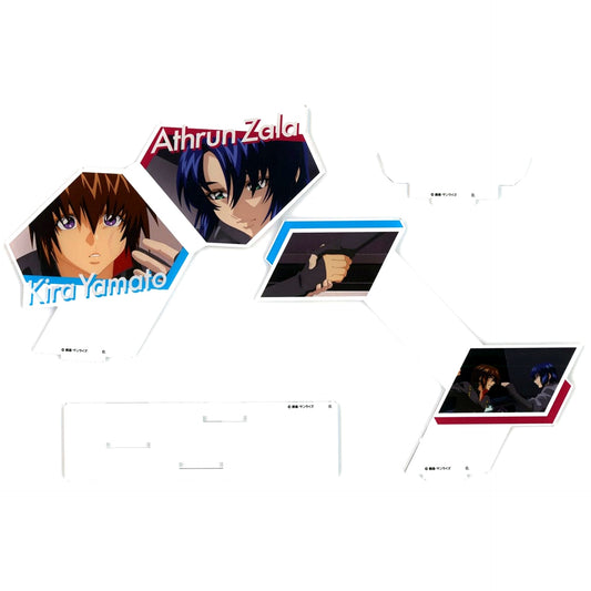 Kira Yamato & Athrun Zala Mobile Suit Gundam SEED FREEDOM Scene Acrylic Stand [USED]