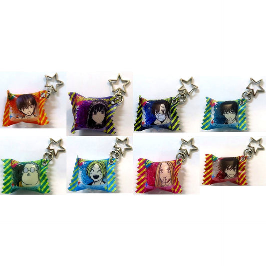 Set of 8 SAKAMOTO DAYS Shaka Shaka Keychain Collection Vol.1 J Hero Summer Fes 2024 [USED]