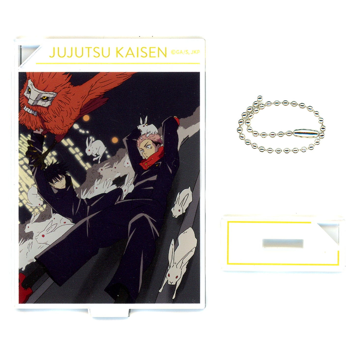Yuji Itadori & Megumi Fushiguro Acrylic Stand Keychain Jujutsu Kaisen Season 2 [USED]