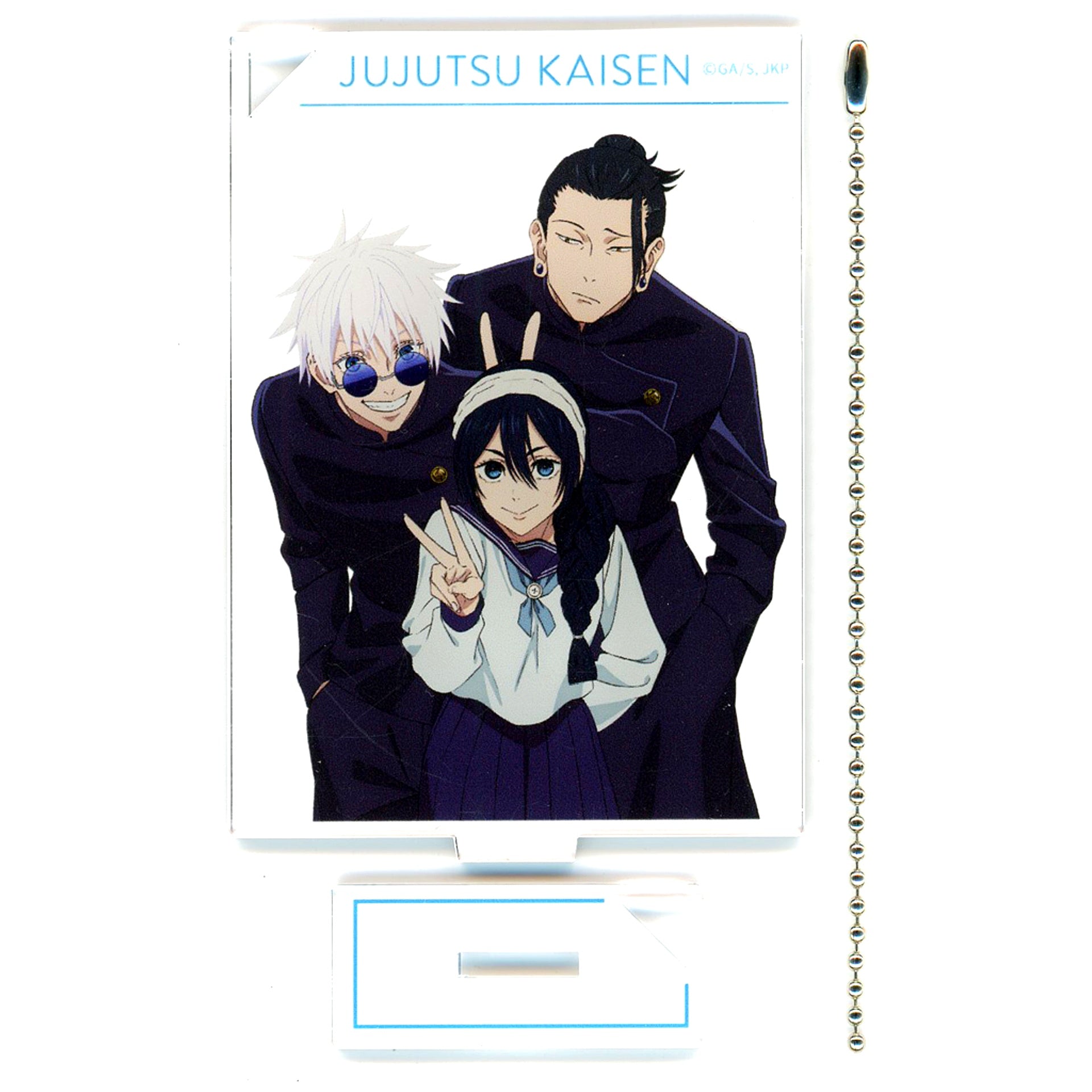 Satoru Gojo & Suguru Geto & Riko Amanai Acrylic Stand Keychain Jujutsu Kaisen Season 2 [USED]
