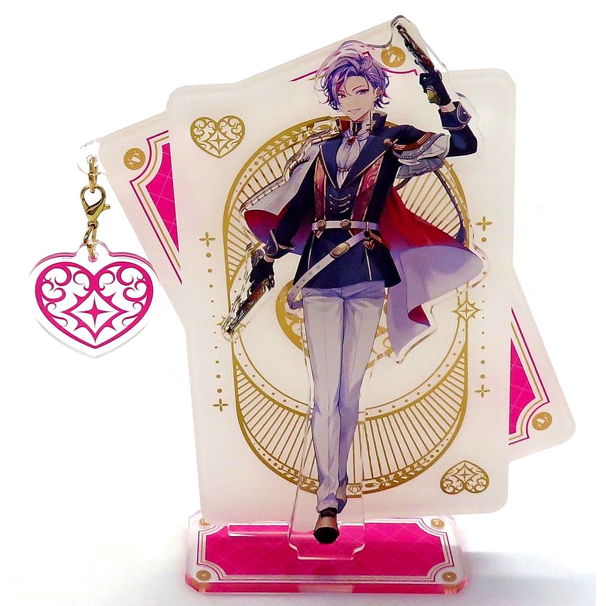 Fuwa Minato ROF-MAO Acrylic Stand Virtual YouTuber Nijisanji Playing Card Motif Goods [USED]