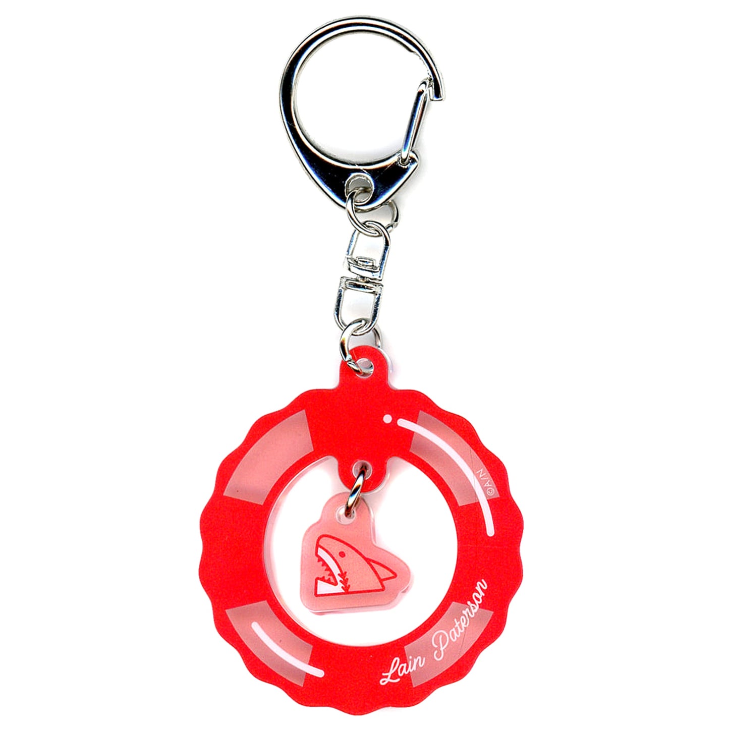 VTuber Nijisanji Lain Paterson Marine Motif Acrylic Keychain Keychains [USED]