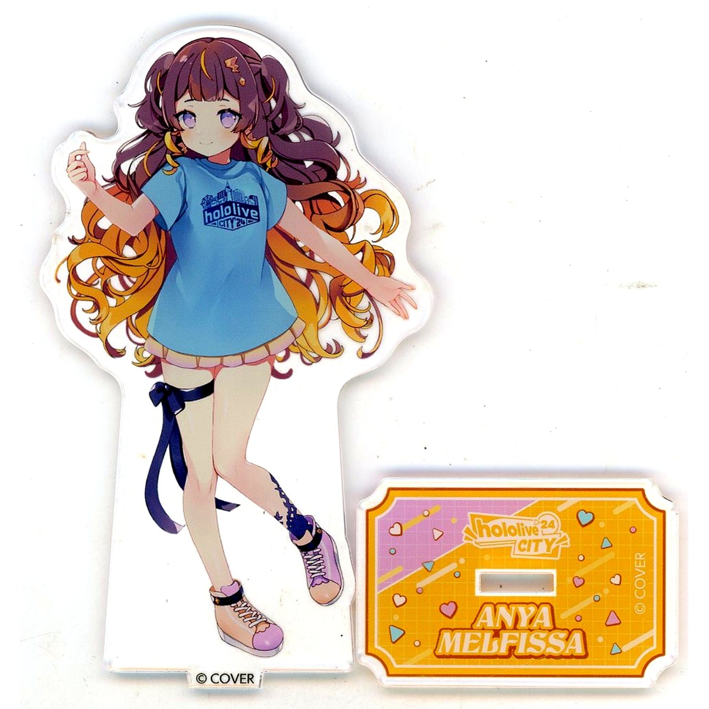 Anya Melfissa Acrylic Stand Virtual YouTuber Hololive hololive CITY 24 in Nagashima Spa Land [USED]