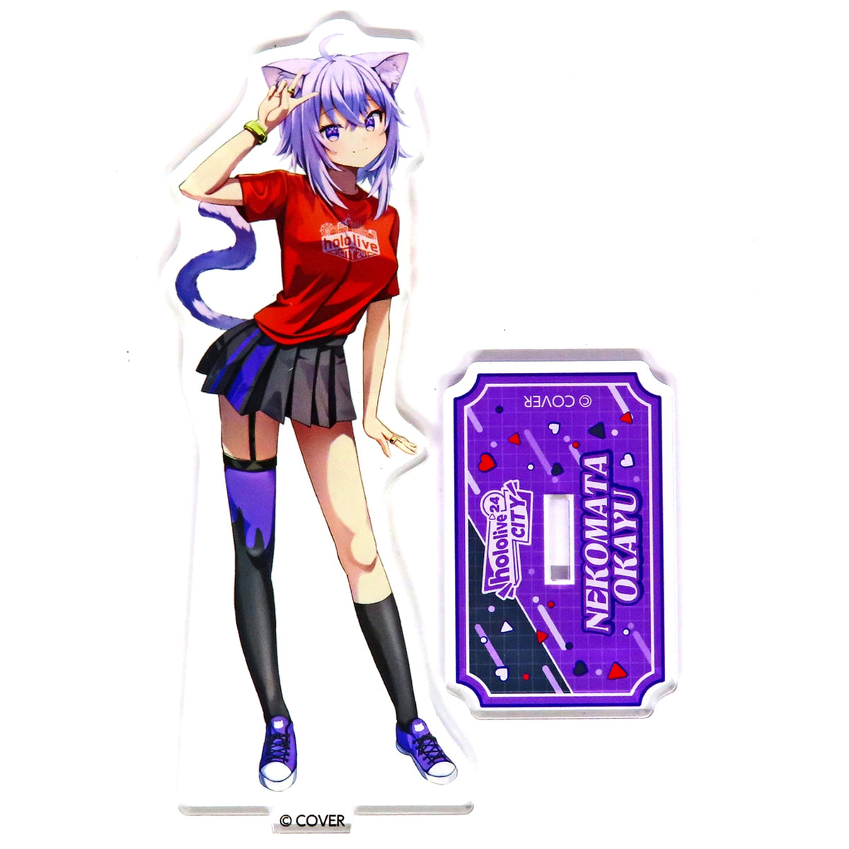 Nekomata Okayu Acrylic Stand Virtual YouTuber Hololive hololive CITY 24 in Yagiyama Benyland [USED]
