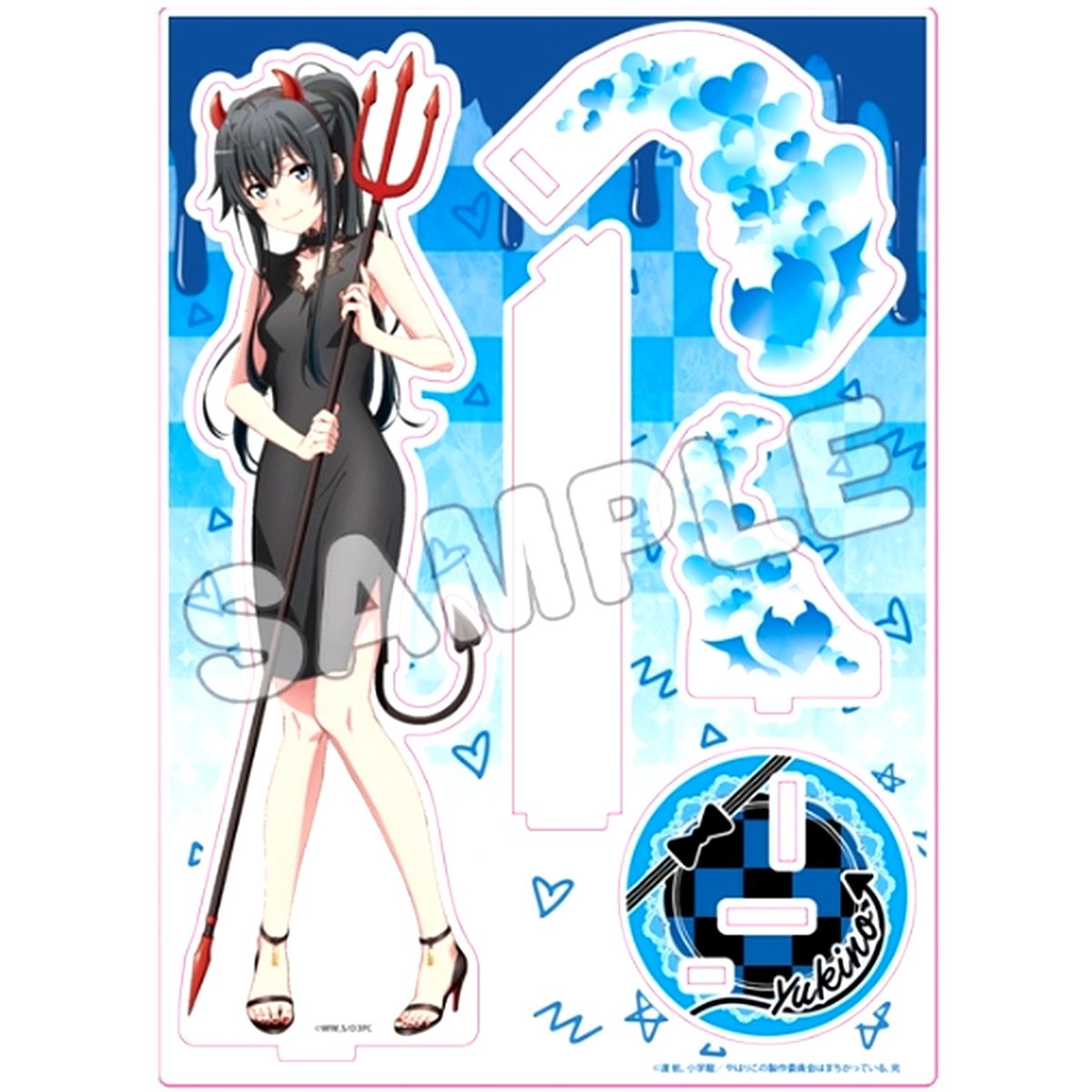 Yukino Yukinoshita Devil 3D Acrylic Figure My Teen Romantic Comedy SNAFU Climax! [USED]