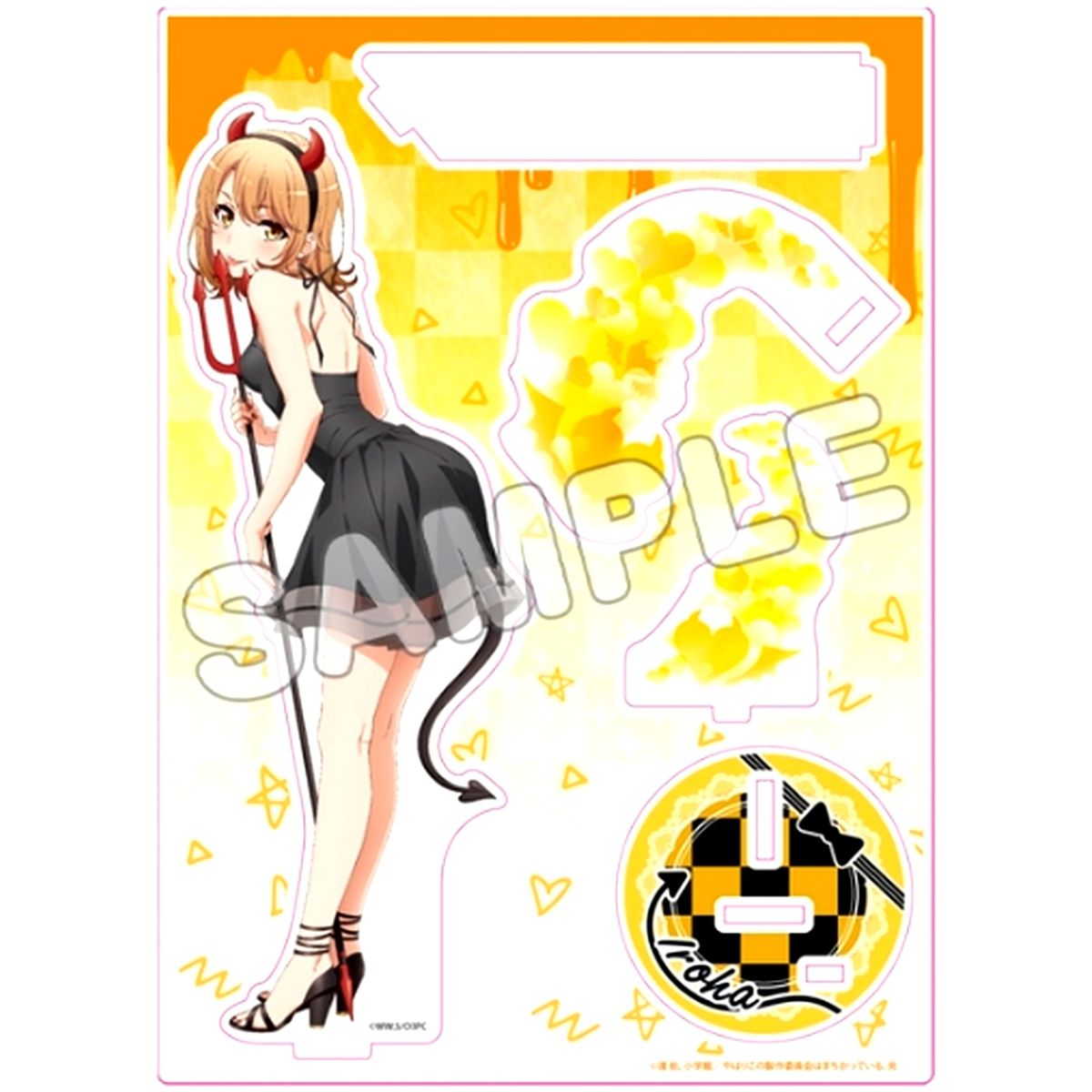 Iroha Isshiki Devil 3D Acrylic Figure My Teen Romantic Comedy SNAFU Climax! [USED]