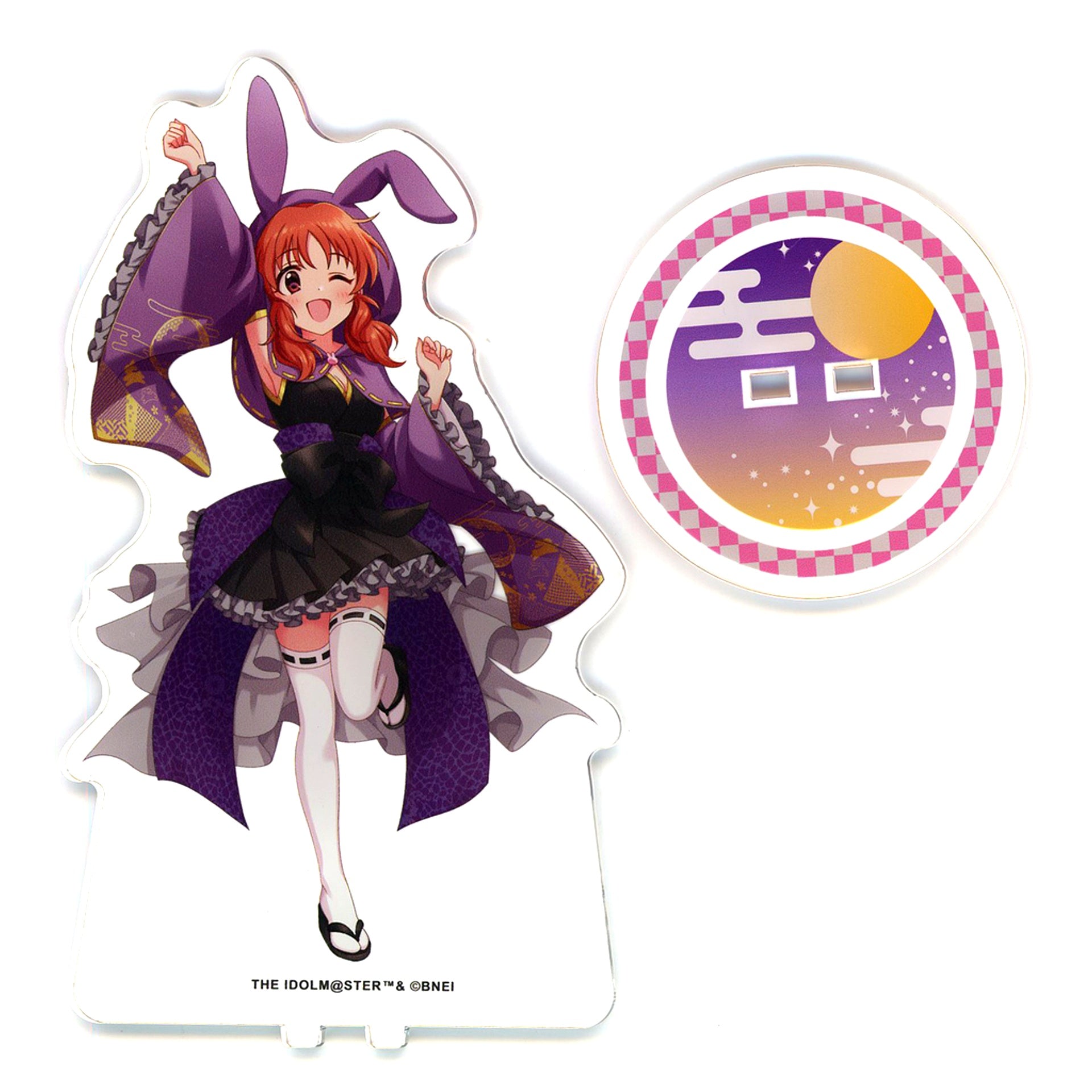 Nana Abe The Idolmaster Cinderella Girls BIG Acrylic Stand animate cafe [USED]