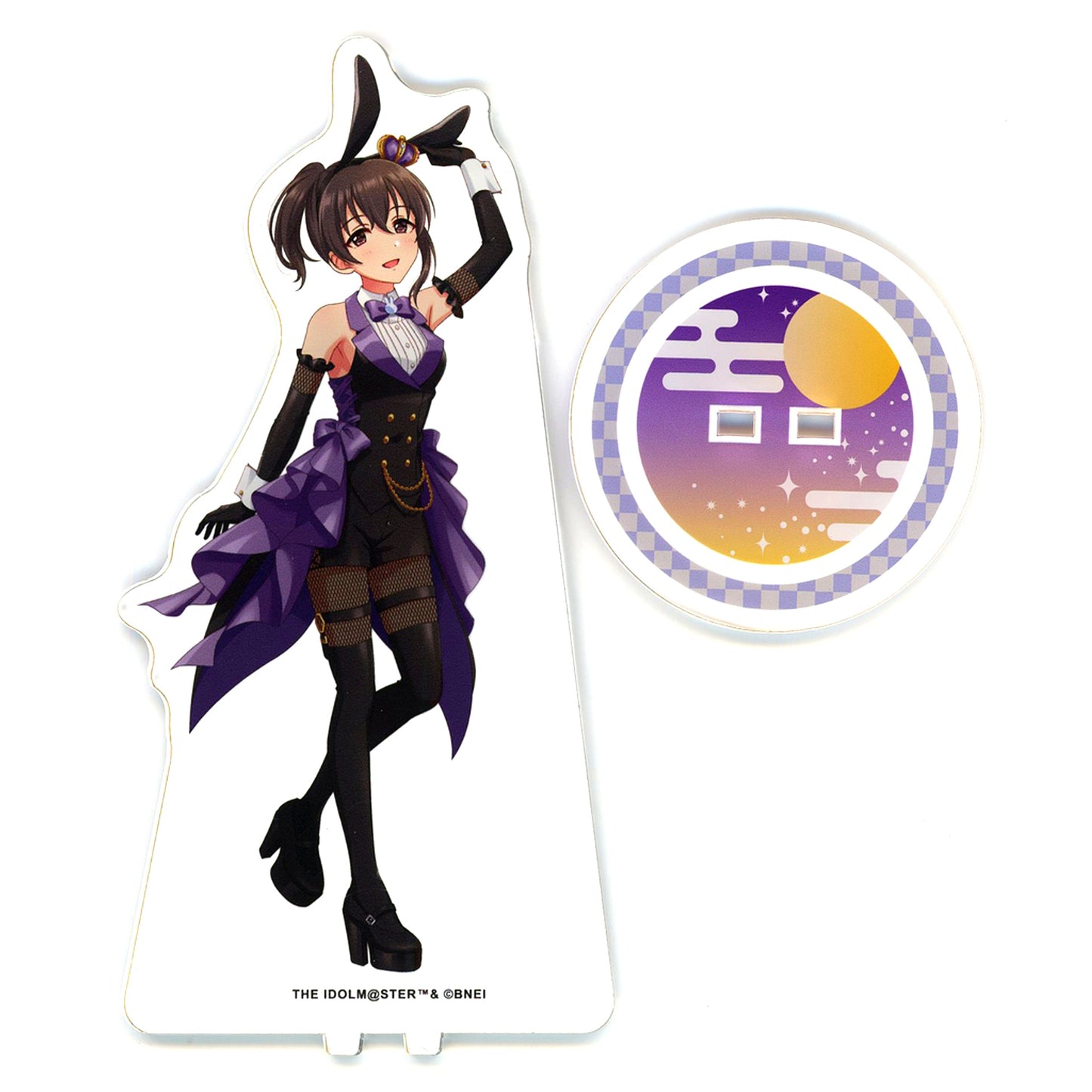 Hajime Fujiwara The Idolmaster Cinderella Girls Big Acrylic Stand animate cafe [USED]