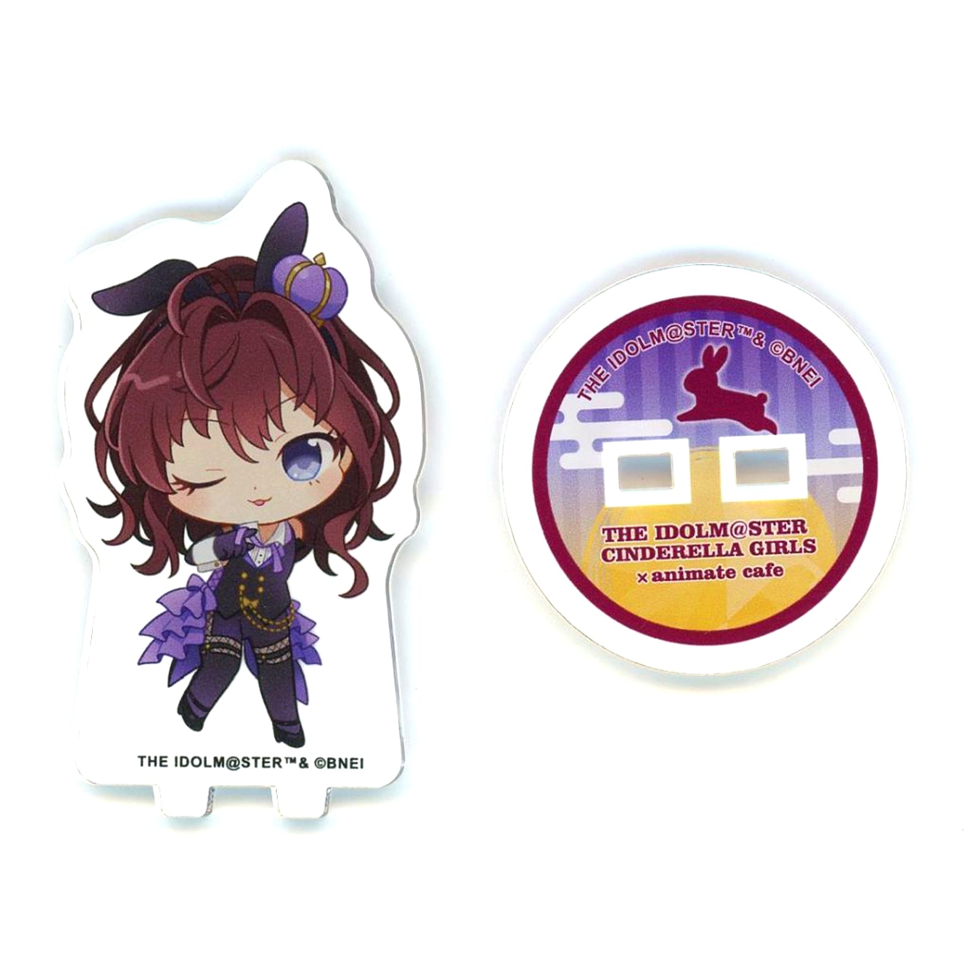 Shiki Ichinose Mini Character Idolmaster Cinderella Girls x animate cafe Trading Acrylic Stand [USED]